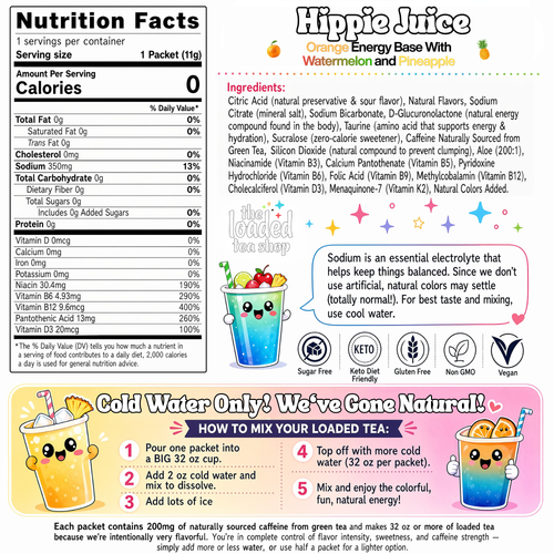 Hippie Juice ingredient