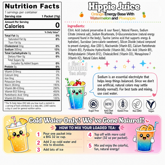 Hippie Juice (Caffeine-Free)