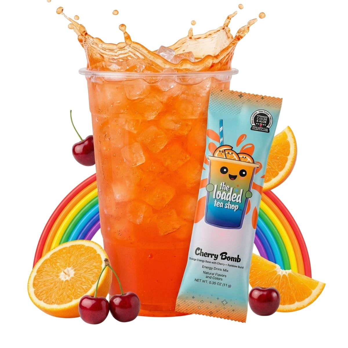 Cherry Bomb Loaded Tea | Bold Cherry Flavor – The Loaded Tea Shop