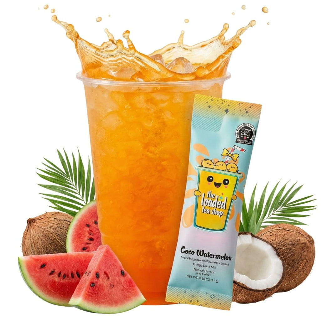 Coco Watermelon Loaded Tea | Tropical Flavor – The Loaded Tea Shop