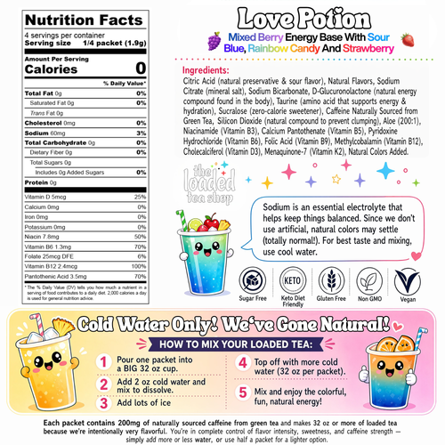 Love Potion (Malefiftycent) ingredient