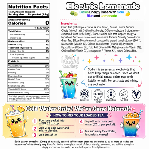 Electric Lemonade ingredient