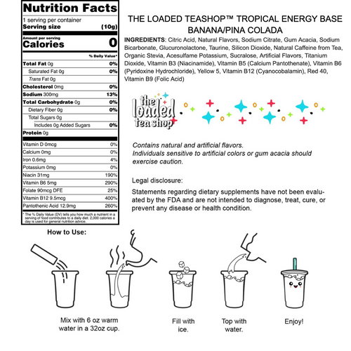 General Tea Ingredients Ingredients – The Loaded Tea Shop