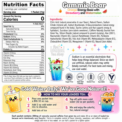 50 Case Gummie Bear