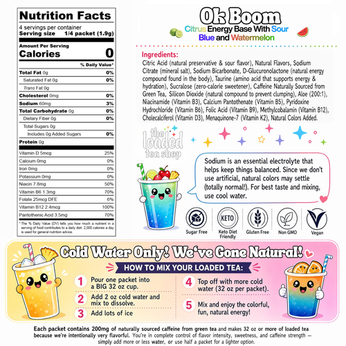 Ok Boom ingredient