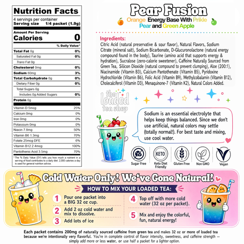 Pear Fusion ingredient