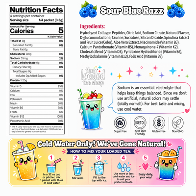Sour Blue Razz (Caffeine-Free)